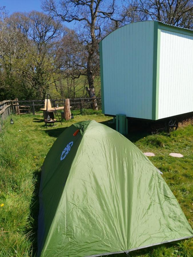 The Old Mill Shepherds Hut Okehampton Bagian luar foto